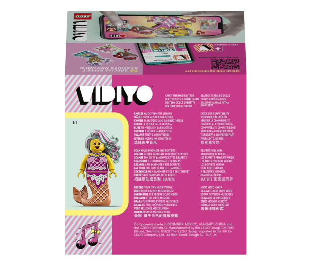 LEGO VIDIYO 43102 Candy Mermaid BeatBox - 1015685 - zdjęcie 9